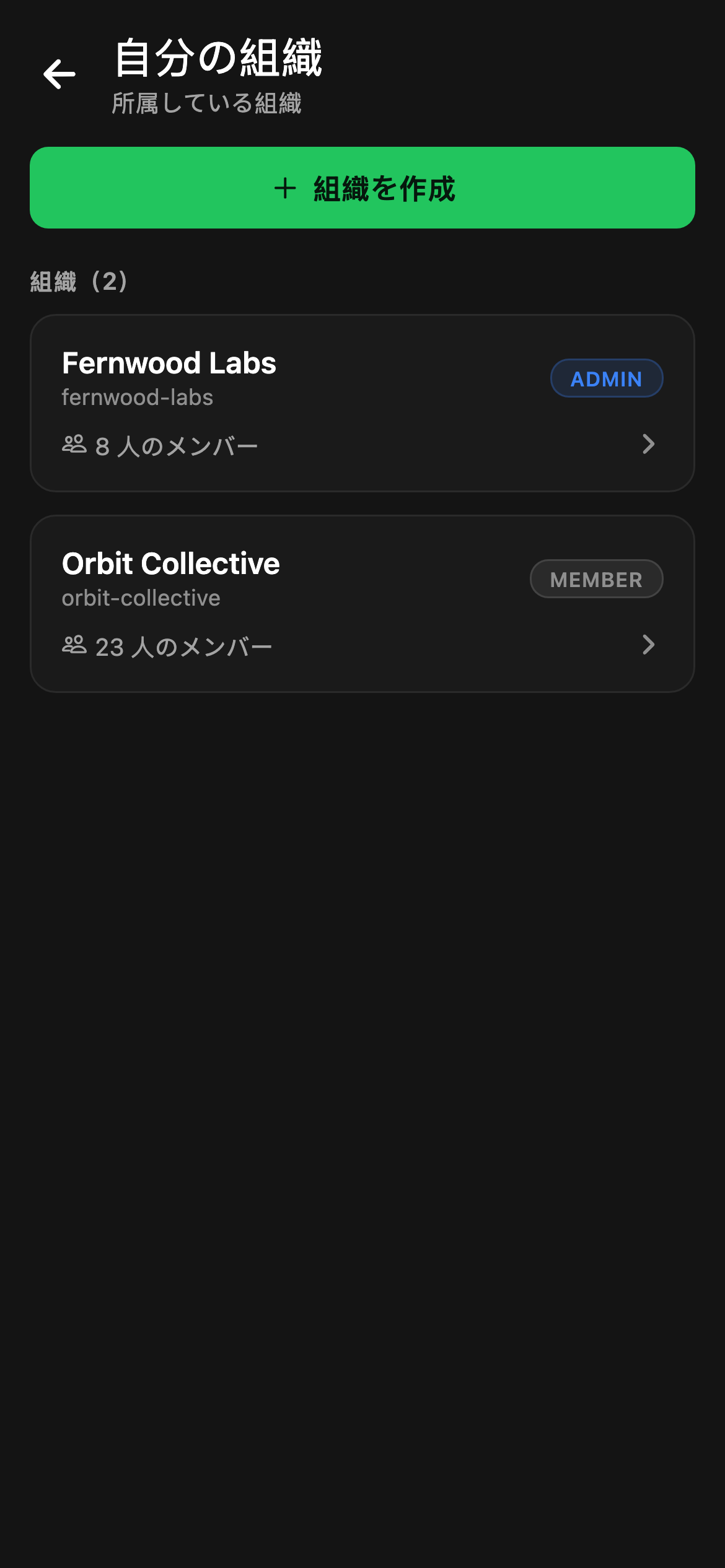 CheckPt mobile workspace overview screen.